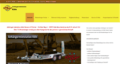 Desktop Screenshot of koeln-meschenich.pkwtrailer.de